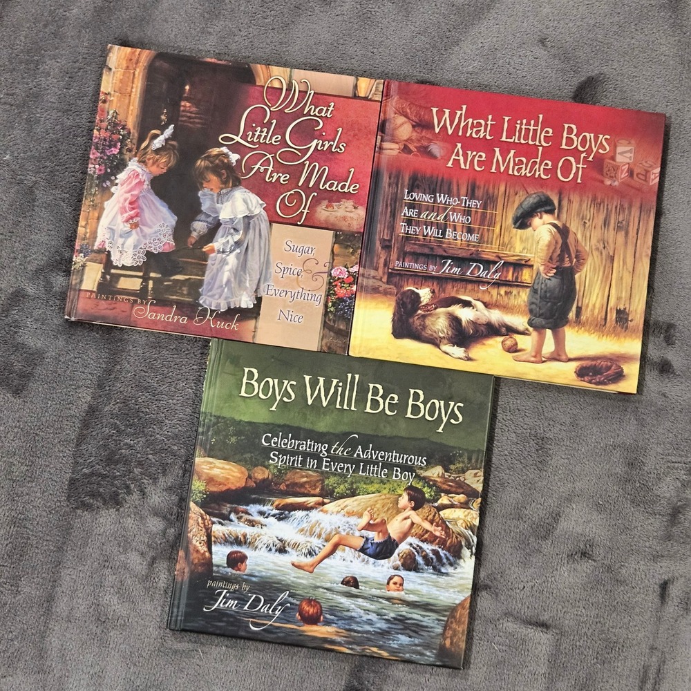 What Little Girls Boys Are Made Of Jim Daly Sandra‎ Kuck Harvest House Books